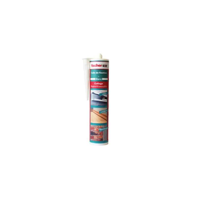                         Colle de fixation - Sans dolvants - FK - Blanc