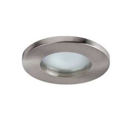 SPOT - GU5,3 - ROND - NICKEL SATINE - IP68 - CLII - Ø82
