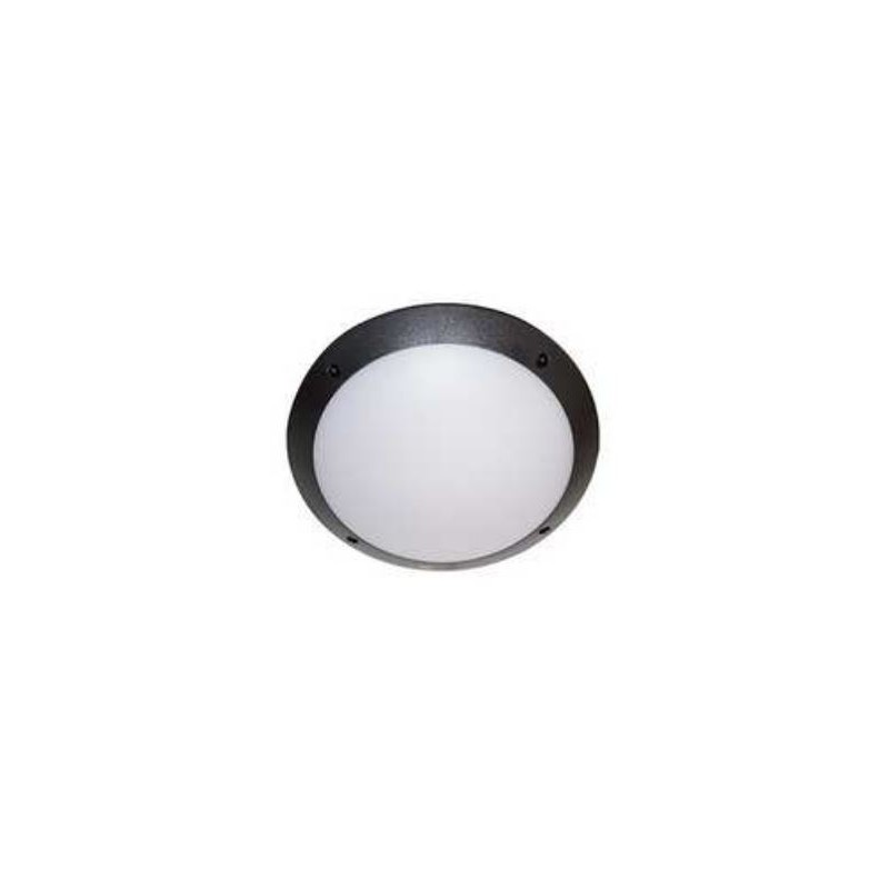                         Hublot extérieur Mini Timy - rond - 12W - 4000K - noir - non dimmable