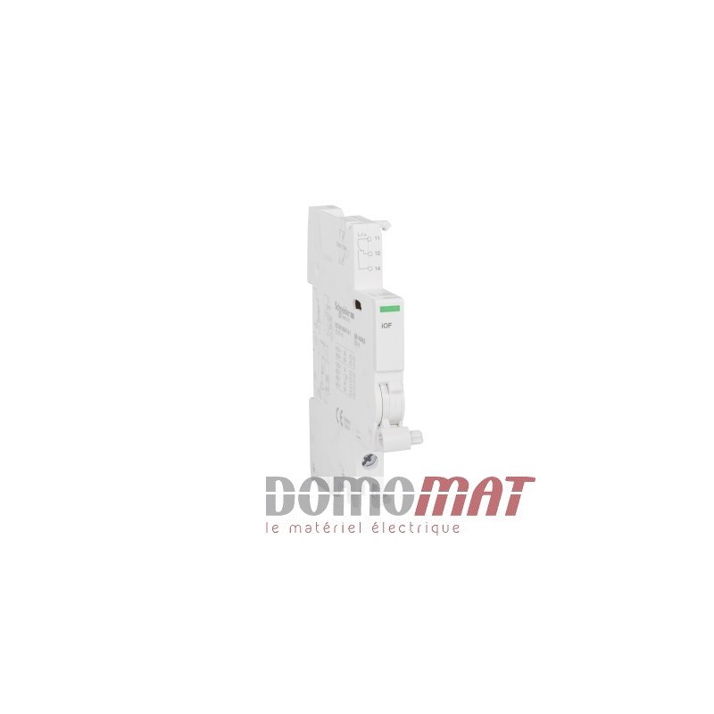 Contact auxiliaire iOF - Acti9 - 240-415VCA - 24-130VCC - 1 module