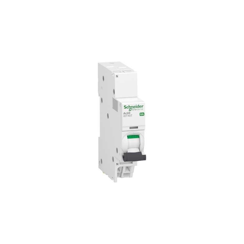                         Disjoncteur 16A - iDT40T XA Acti9 - 6kA - courbe C - 1P+N
