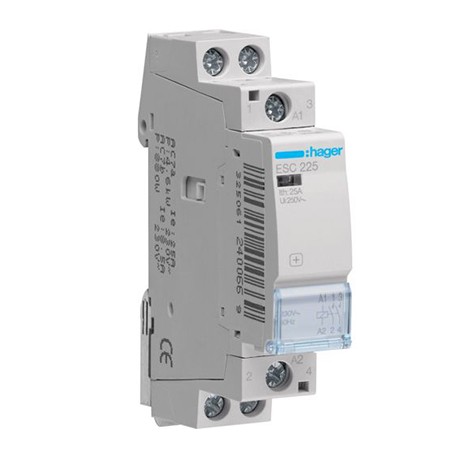 Contacteur - 2P - 230V - 25A - 2F