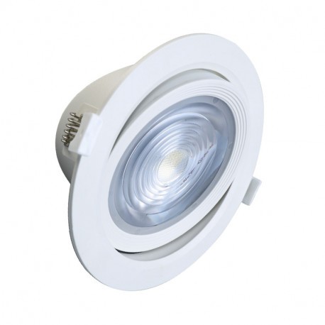SPOT LED CARAT - 18W - 830 - 1200LM - ROND ORIENTABLE - BLANC - Ø145