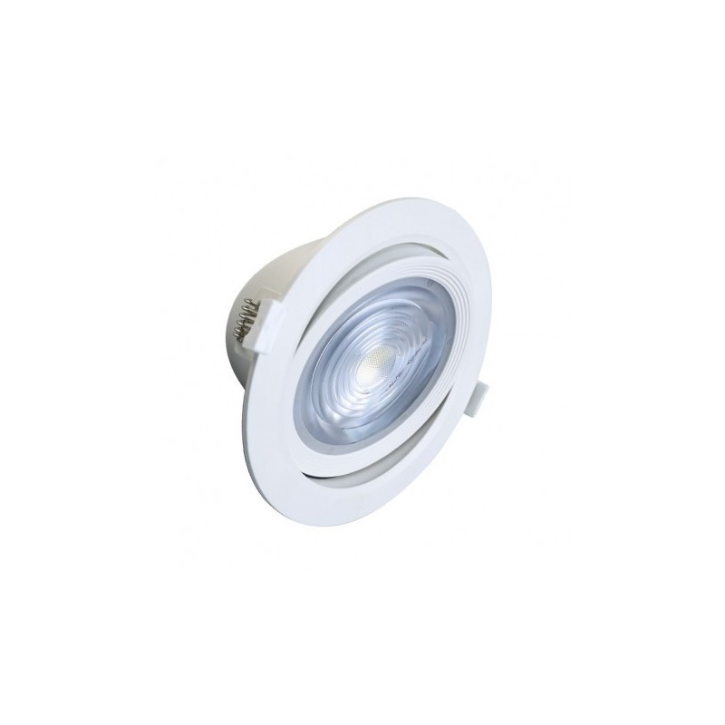                         Spot LED SMD orientable - rond - blanc