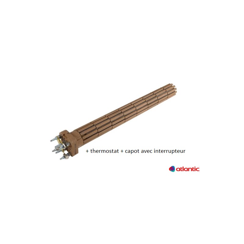                         Kit électrique pour Conforto Verticaux sur socle  300L - 3000W - Tous courants