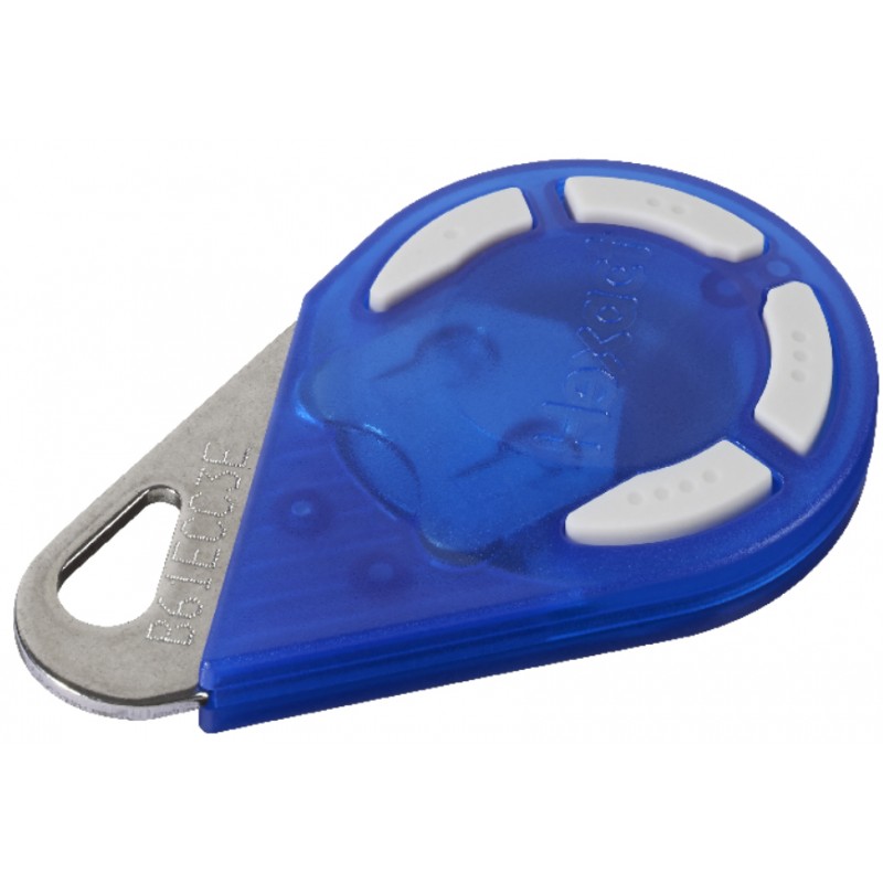                         Emetteur bi technologie HEXACT - 4 canaux - 868Mhz -Bleu