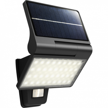 APPLIQUE - KITE - LED - SOLAIRE - 5W - 840 - 350LM - DETECTEUR - IP44 - ANTHRACITE