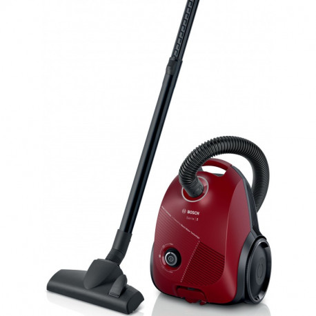 ASPIRATEUR - TRAINEAU - AVEC SAC - 600W - ROUGE