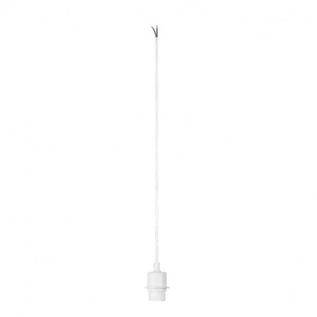 SUSPENSION CABLE E27 BLANC SANS ABJ