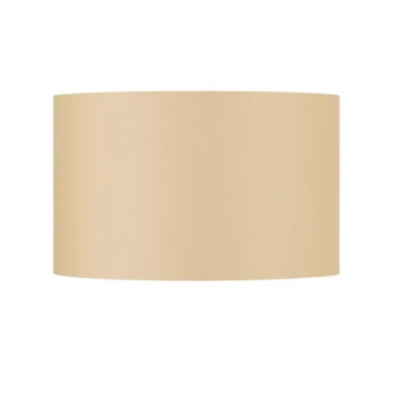                        Abat-jour rond Fenda SLV - Ø 455mm - H 280mm - Textile - Beige