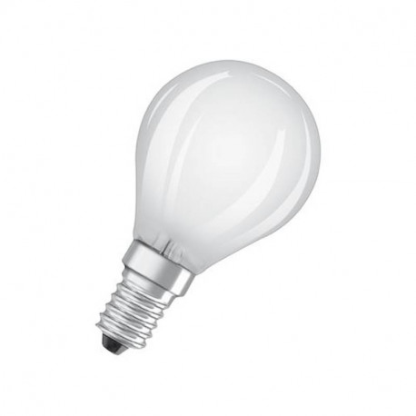 LED FILAMENT SPHERIQUE E14 DEPOLIE 4,5W 840 470LM