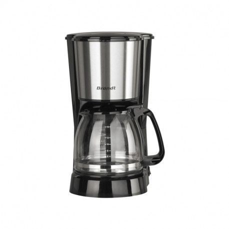 CAFETIERE - 15 TASSES - NOIRE/ACIER - 1.5L