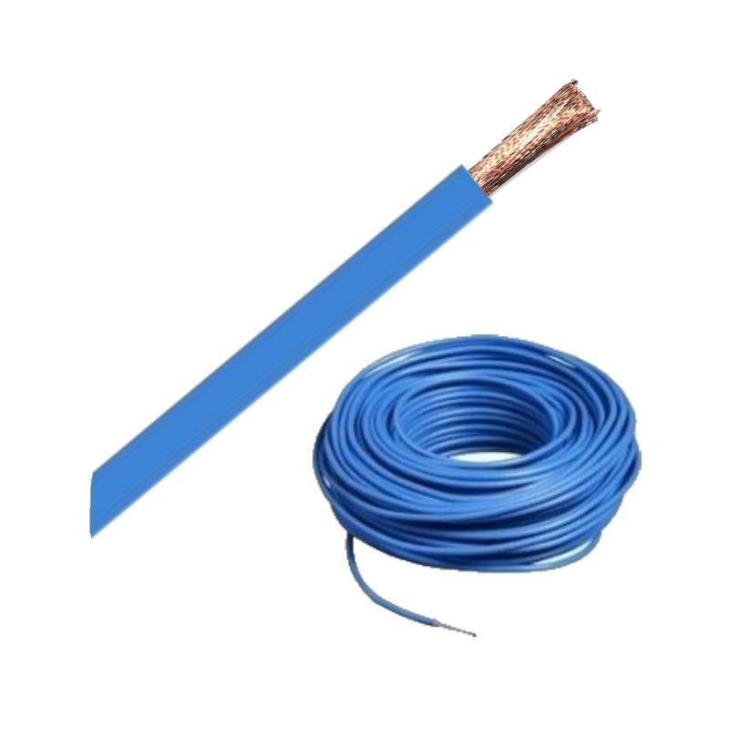                         Cable Générique souple courant fort H05VK 1 bleu RAL5010 - C100