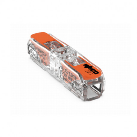 CONNECTEUR - 2 FILS - SOUPLE/RIGIDE - PASSAGE (la boite 60)