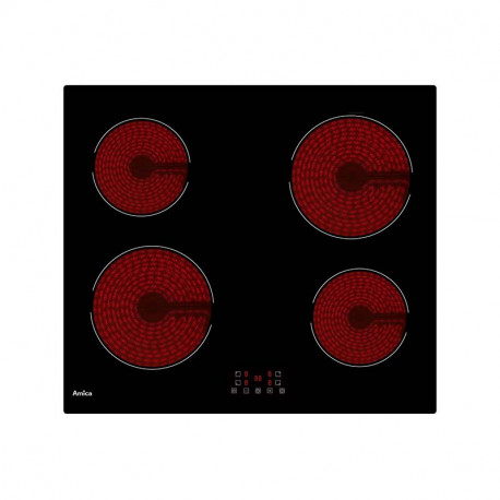 PLAQUE VITRO 4 FEUX TOUCHE SENSITIVE