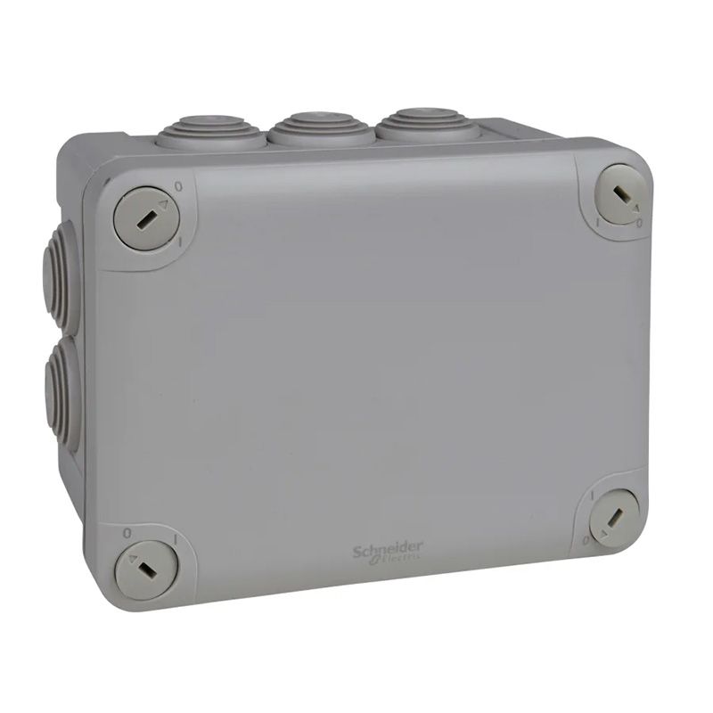                         BOITE DE DERIVATION ETANCHE 164X121 H87 10 EMBOUTS