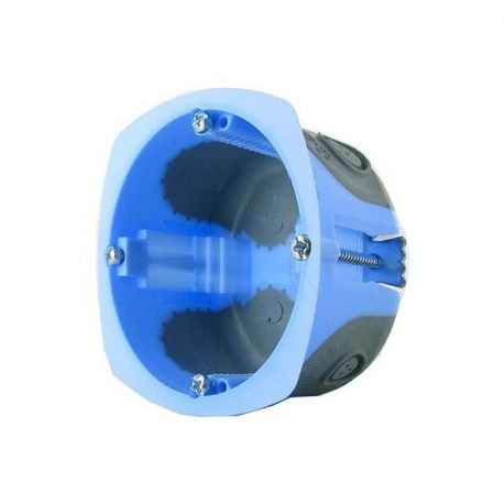 BOITE DE CLOISON SECHE - 1 POSTE - Ø67 - ETANCHE A L'AIR - P40mm