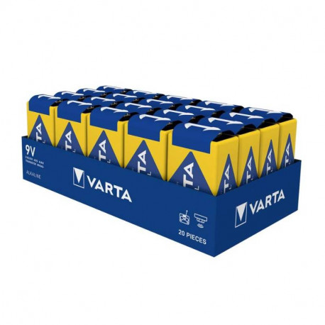 PILE - 6LR61 - 9V - (pack de 20 piles)