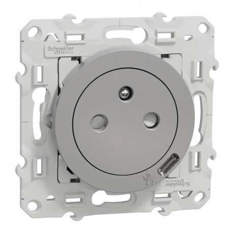 PRISE - 2P+T/USB-C - ALU - ODACE
