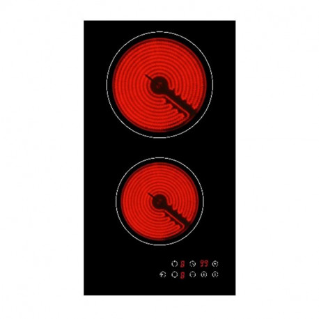 PLAQUE - VITRO - 2 FEUX - TOUCHE SENSITIVE