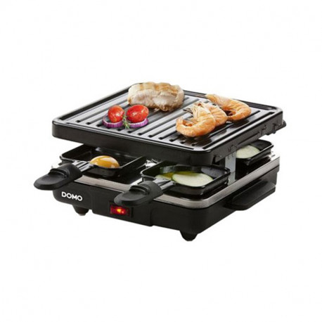 APPAREIL A RACLETTE/GRILL - 4 PERSONNES