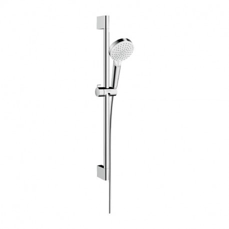 SET DE DOUCHE - BARRE/DOUCHETTE - 2 JETS - FLEXIBLE INOX - 1.60m
