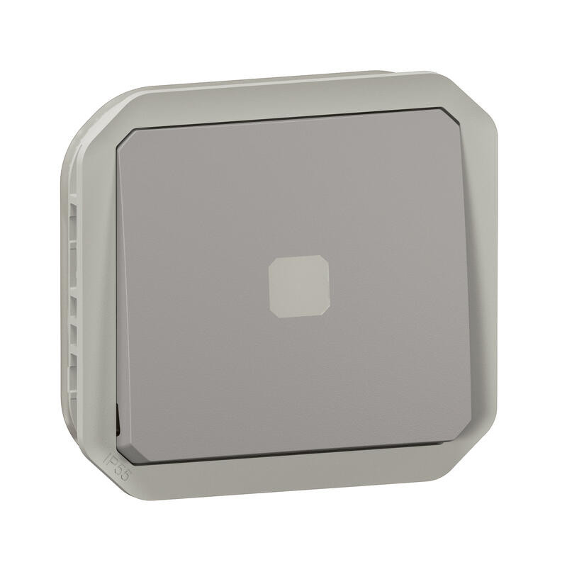                         069504L - Interrupteur temporisé lumineux sans neutre Plexo Legrand