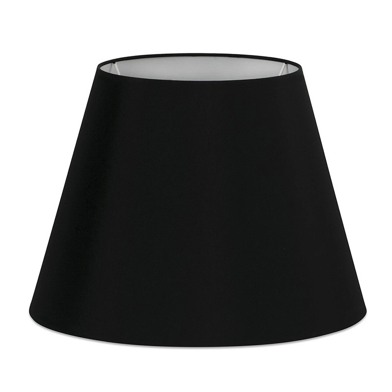                         ABJ CONIQUE ØH270mm ØB160mm H200 TEXTILE NOIR E27
