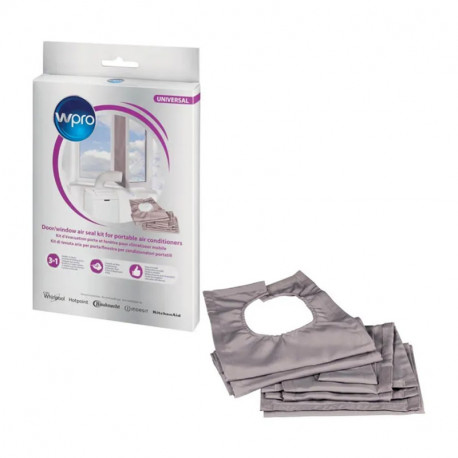 Kit calfeutrage climatiseur Wpro - Pour porte et fenêtre