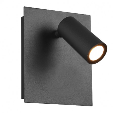 SPOT APPLIQUE LED - 3W - 830 - 420LM - NOIR MAT - IP54 