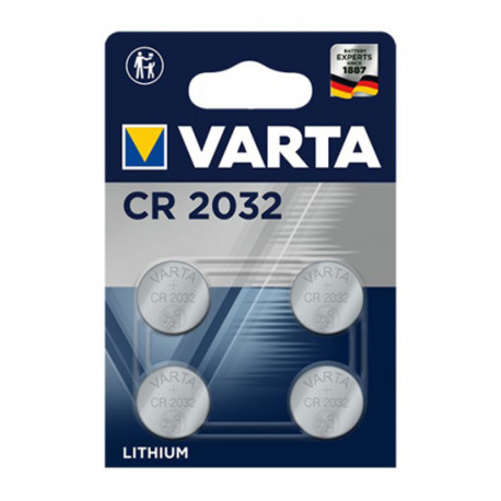 PILE - BOUTON - CR2032 - LITHIUM - (pack de 4pcs)