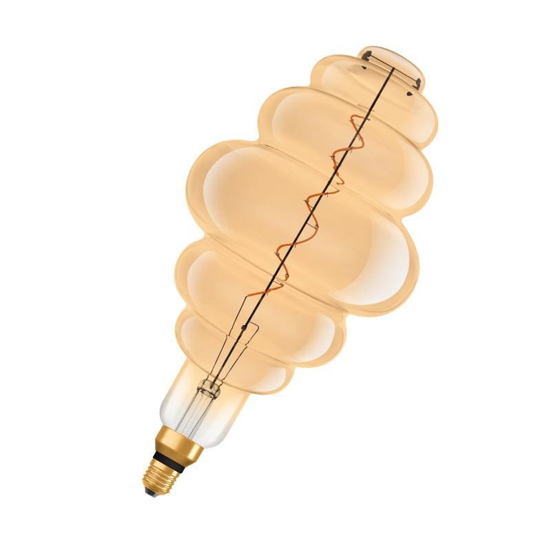                         LED FILAMENT ESSAIM D'ABEILLES E27 GOLD 4.8W 200 360LM DIMMABLE
