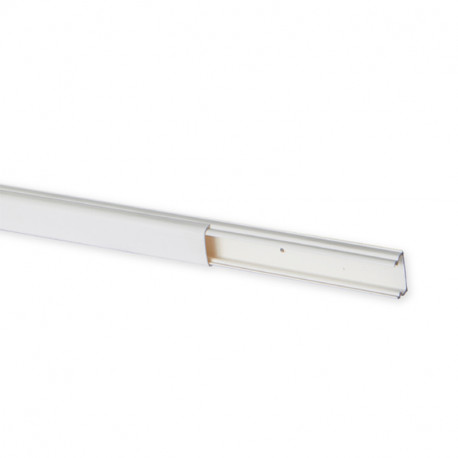 Moulures Optima TM en barre de 2m - 22 x 12,5mm - 1 compartiment