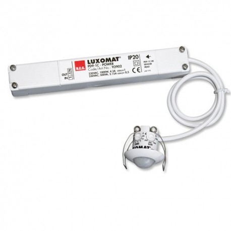 DETECTEUR DE MOUVEMENT - 360° - BLANC- ENCASTRE PLAFOND - MINI - IP20 - PD9-1C-FP