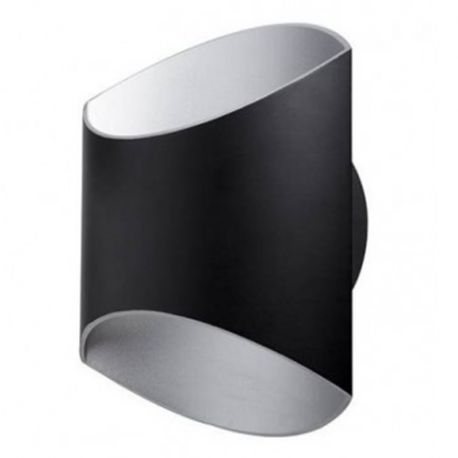 APPLIQUE LED - GLAM 250 - NOIR - ARGENT 12W - 830 - 1010LM
