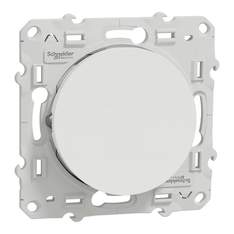                         Poussoir lumineux Odace - Blanc