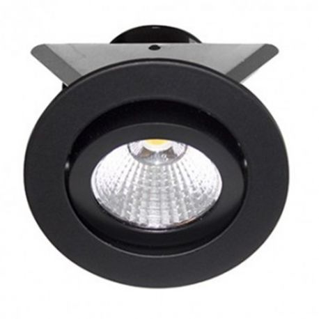SPOT LED - 7,5W - 830 - 640LM - ROND ORIENTABLE - ANTHRACITE - IP23 - CLII