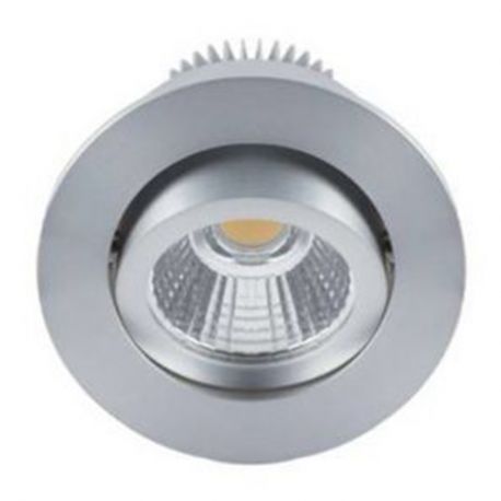 SPOT LED - 3W - 830 - 300LM - ROND ORIENTABLE - ALU - IP44 - CLII