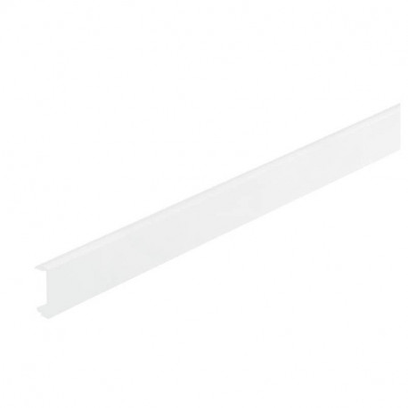 Couvercle largeur 45mm pour goulotte Logix45 Blanc - les 2 metres