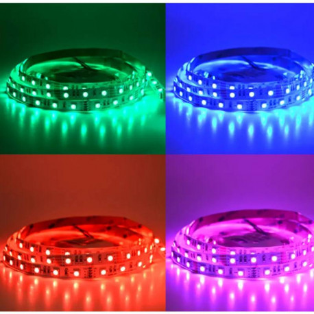 RUBAN LED - 9W/M - 12VDC - RGB - (rouleau de 5m)