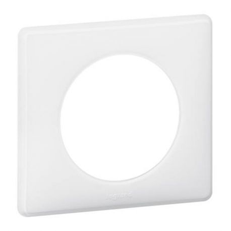 PLAQUE - 1 POSTE - BLANCHE - CELIANE