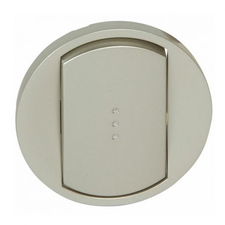 Double Poussoir Legrand Céliane Soft – Titane – 10A – Neuf