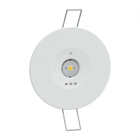 Bloc d'évacuation SATI Exiway Schneider Electric - Encastré - 45lm - 1h - Blanc