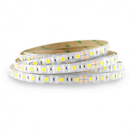 Ruban LED nu - 5m - 72W - 24V - 4000K - IP20 - Dimmable