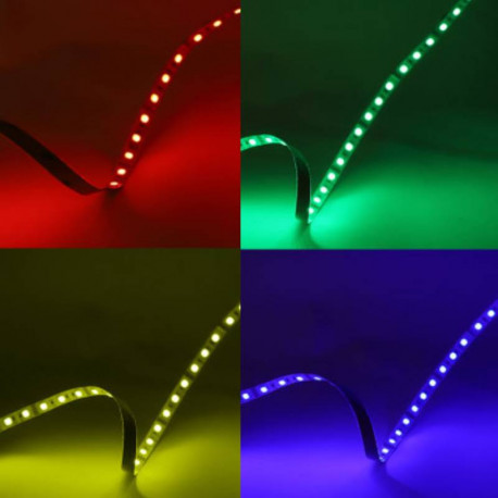 RUBAN LED - 9W/M - 24VDC - RGB - IP54 - (rouleau de 5m)