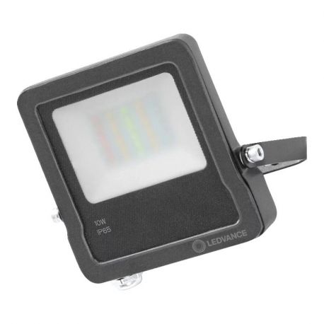 PROJECTEUR LED - 10W - RGB - WIFI - 630M - IP65 - NOIR 