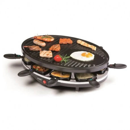 APPAREIL A RACLETTE/GRILL - 8 PERSONNES