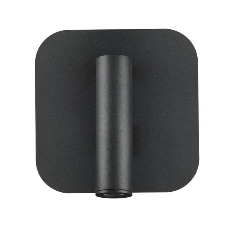                         Applique avec liseuse Lisa Luxolum - 3W + 6W - 3000K - IP20 - Noir