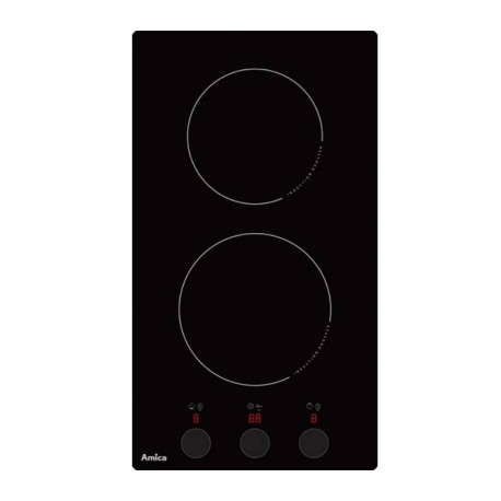 PLAQUE - INDUCTION - 2 FEUX - BOUTON