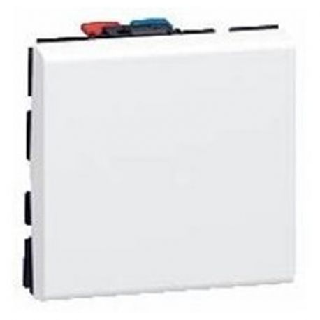 Boite de 10 interrupteur va-et-vient Mosaic 2 modules - 10 AX - Blanc